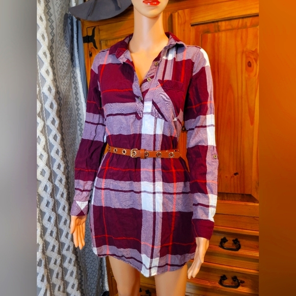 SO Dresses & Skirts - Plaid Shirt Dress‎